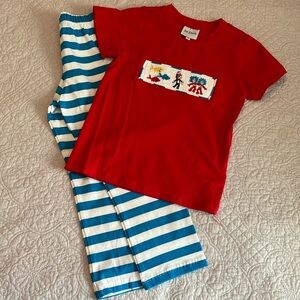 Awe Smocks Dr Seuss Outfit Size 5